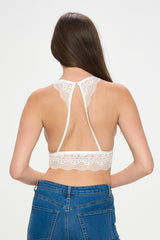 ANGELINE HOOK FRONT LACE BRALETTE