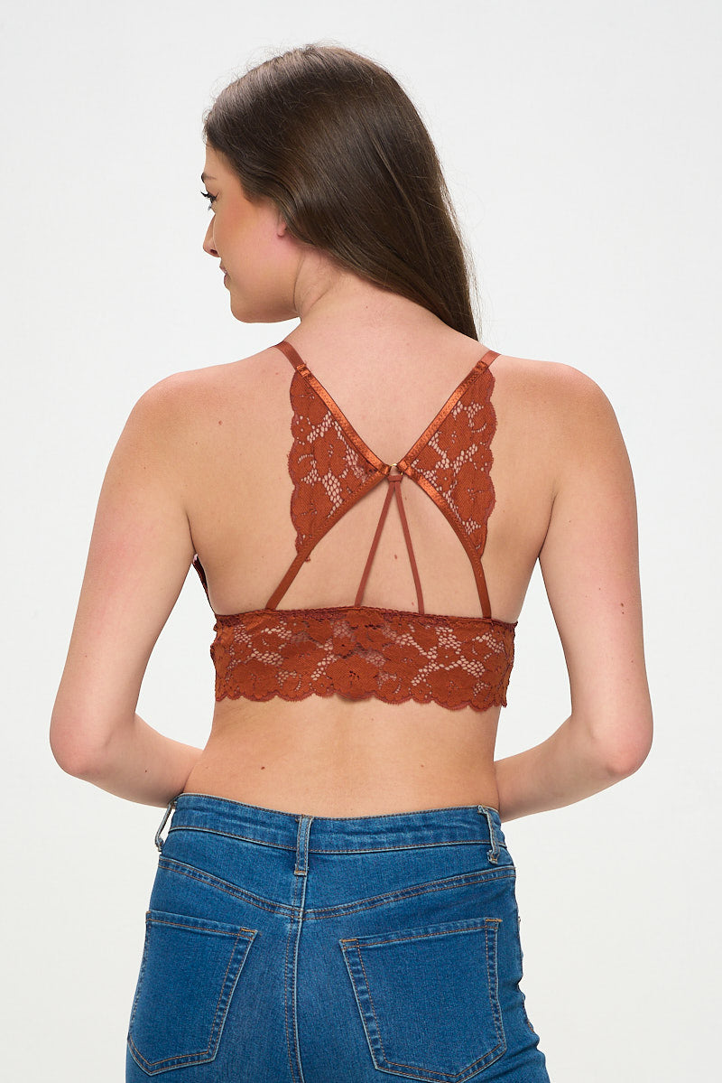 SOFIA STRAPPY LACE BRALETTE