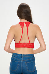 ANGELINE HOOK FRONT LACE BRALETTE