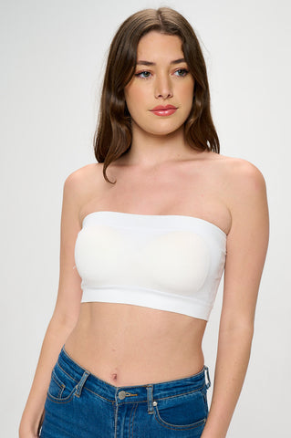 DEANNA RIBBED BANDEAU