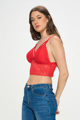 AVA STRAPPY FRONT MIDI BRALETTE