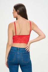 AVA STRAPPY FRONT MIDI BRALETTE