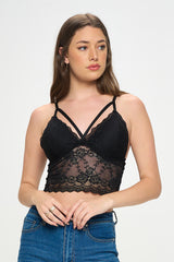 AVA STRAPPY FRONT MIDI BRALETTE