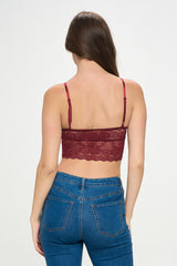 HEIDI CROSS FRONT MIDI BRALETTE