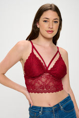 AVA STRAPPY FRONT MIDI BRALETTE