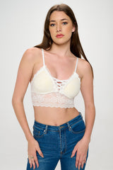 HEIDI CROSS FRONT MIDI BRALETTE