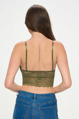 HEIDI CROSS FRONT MIDI BRALETTE