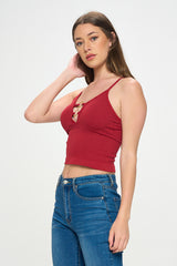 MARTINE DOUBLE RING FRONT SEAMLESS BRALETTE