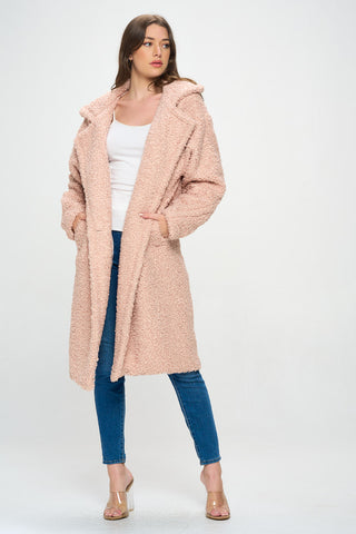 LONG TEDDY COAT