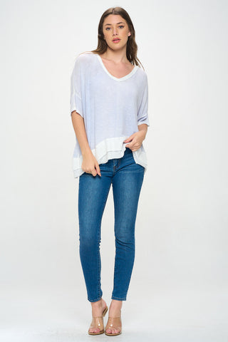 LIGHTWEIGHT V NECK SWEATER