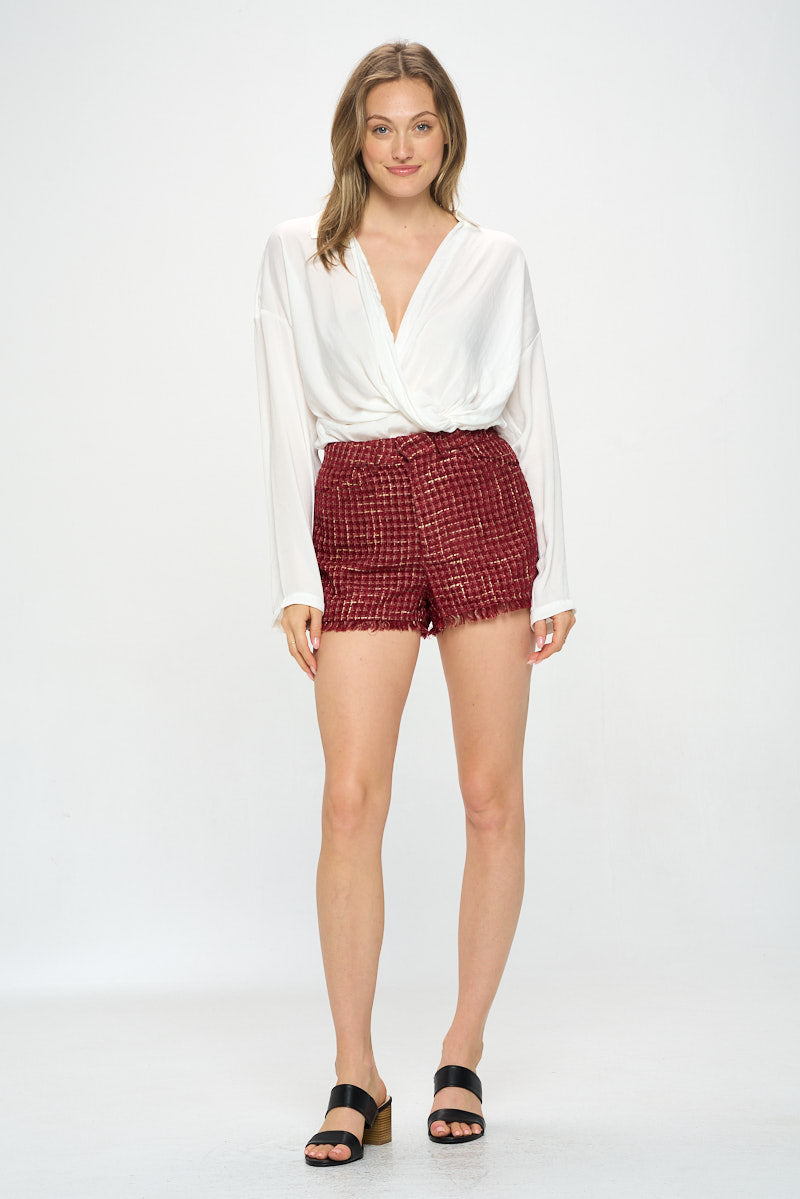 TWEED SHORT