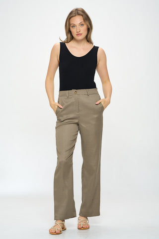 PLAID TROUSER PANT