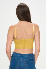 HEIDI CROSS FRONT MIDI BRALETTE