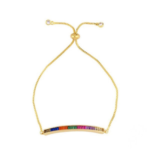 GLADYS RAINBOW STONE BRACELET