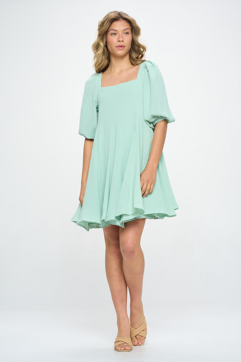 Chiffon Skater Dress