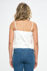 COWL NECK CAMI BODYSUIT