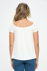 OFF SHOULDER TEE