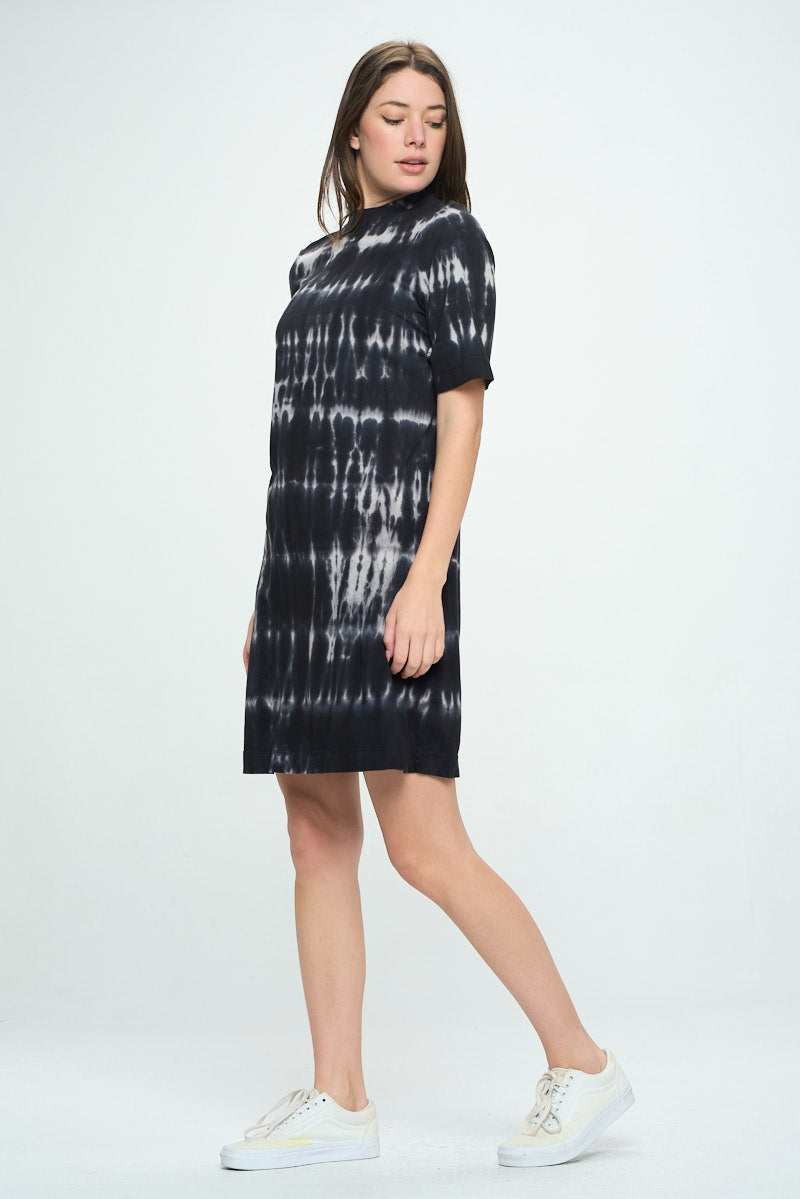 Mock neck t outlet shirt dress