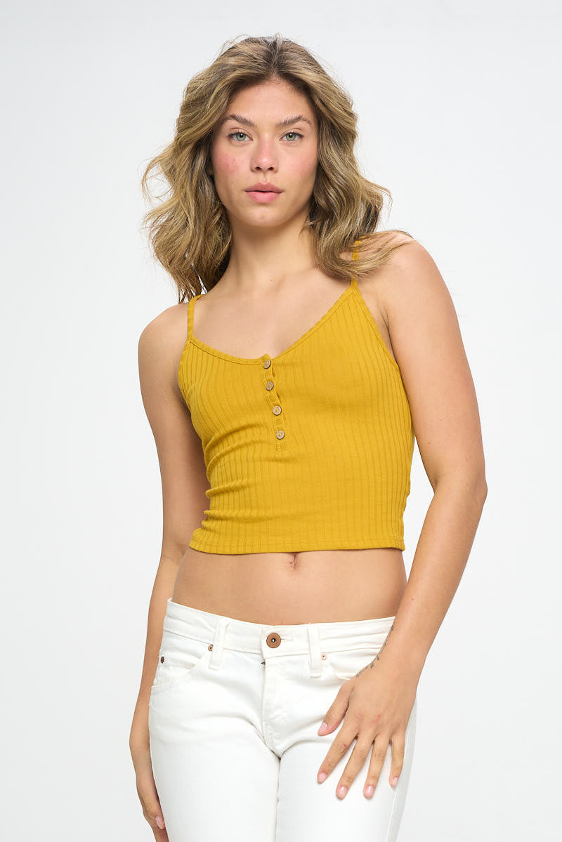 BUTTON FRONT CAMI