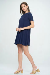 BAY SHORT SLEEVE TEE DRESS