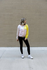 LASSO COLOR BLOCK WIND BREAKER