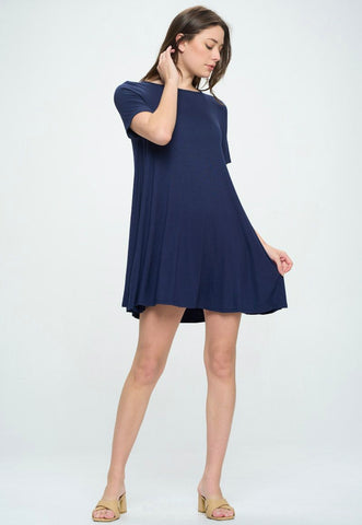 BAY SHORT SLEEVE TEE DRESS