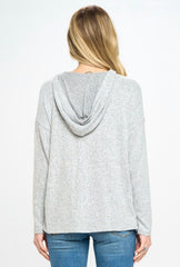 SUPER SOFT LACE UP HOODIE