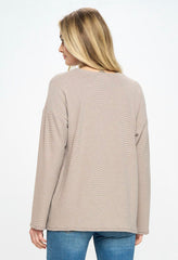 ROUND NECK LONG SLEEVE TOP