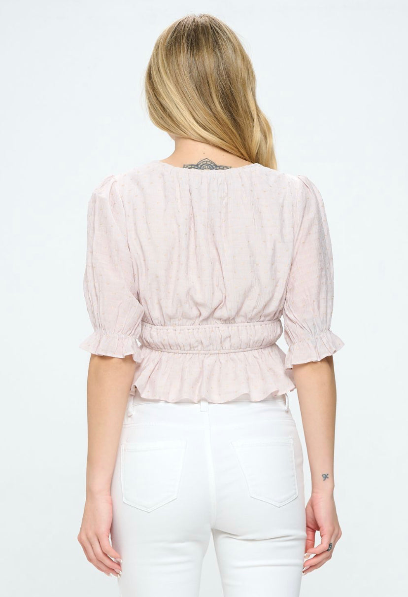 SULLIVAN 3/4 SLEEVE TOP