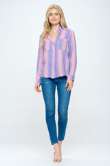 STRIPED MARISOL TOP