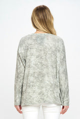 DYE PRINT PULLOVER