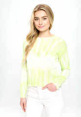 LIGHTWEIGHT TIE DYE SWEATER